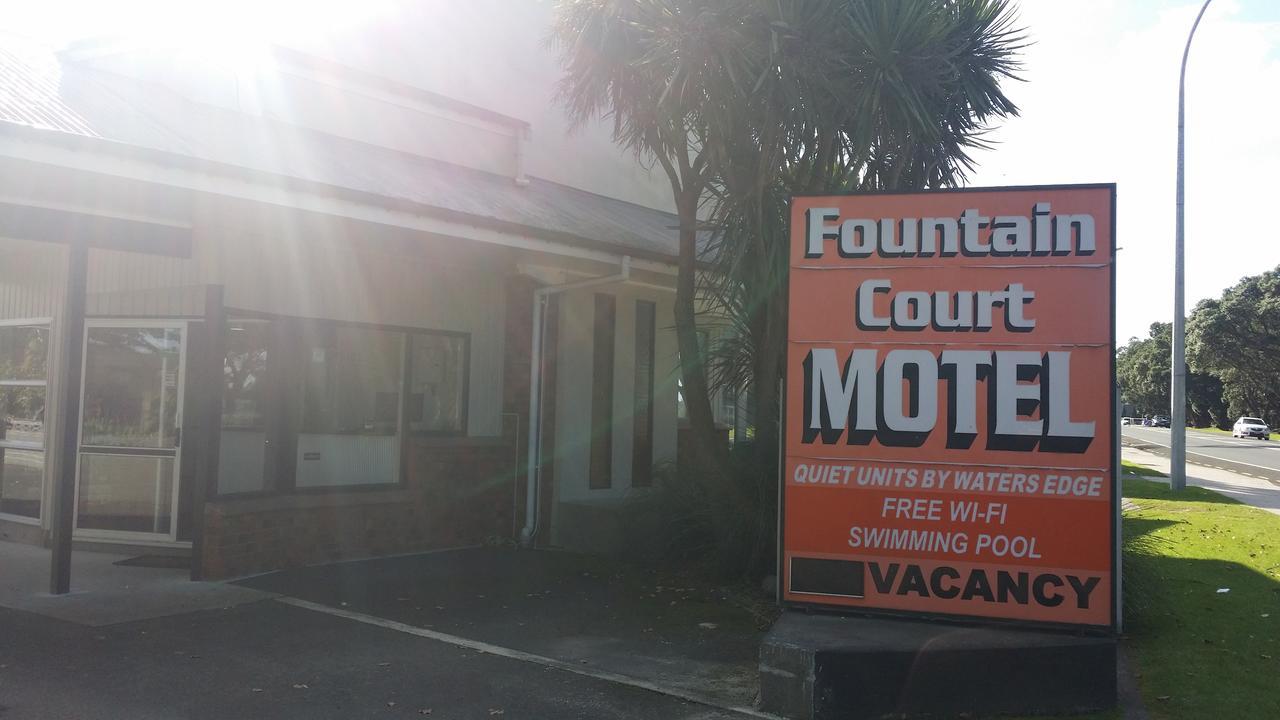 Fountain Court Motel Tauranga Esterno foto